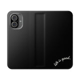 Life is Good Flip Case for iPhone | Black