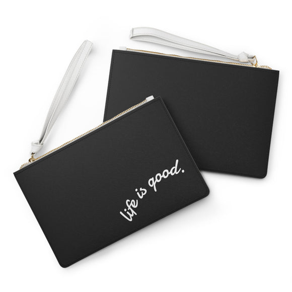 Life is Good Clutch | Black