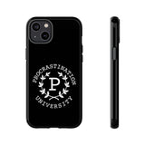 Procrastination University Phone Case | Black