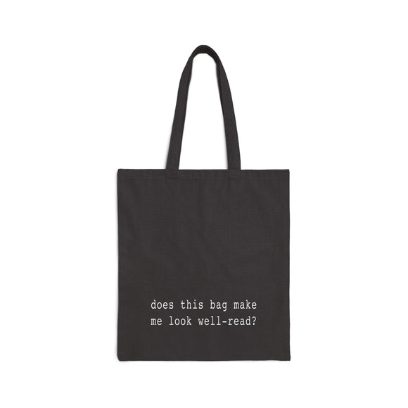 Well-Read Canvas Tote