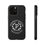 Procrastination University Phone Case | Black