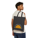 Be the Change Sunrise Canvas Tote Bag