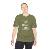 One More Game Unisex Athletic Shirt