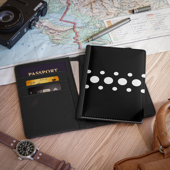 Bubble Passport Cover | Black