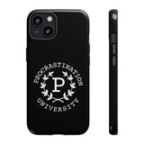 Procrastination University Phone Case | Black