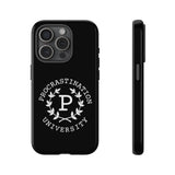 Procrastination University Phone Case | Black