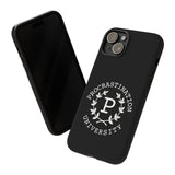 Procrastination University Phone Case | Black