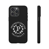 Procrastination University Phone Case | Black