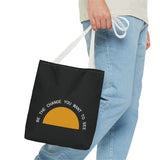 Be the Change Sunrise Tote Bag | Black