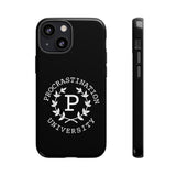 Procrastination University Phone Case | Black