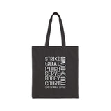 Moral Support Canvas Tote Bag