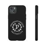 Procrastination University Phone Case | Black