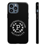 Procrastination University Phone Case | Black