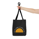 Be the Change Sunrise Tote Bag | Black