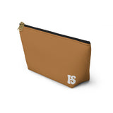 Hipshift Logo Accessory Pouch | Light Brown