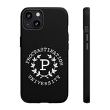 Procrastination University Phone Case | Black