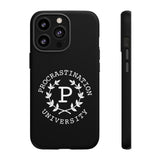Procrastination University Phone Case | Black
