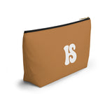 Hipshift Logo Accessory Pouch | Light Brown