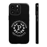 Procrastination University Phone Case | Black