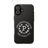 Procrastination University Phone Case | Black