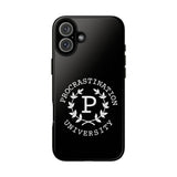 Procrastination University Phone Case | Black