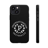 Procrastination University Phone Case | Black