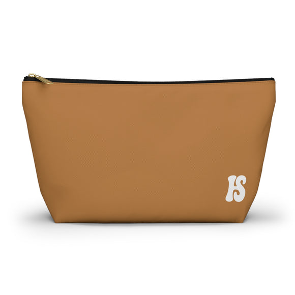 Hipshift Logo Accessory Pouch | Light Brown