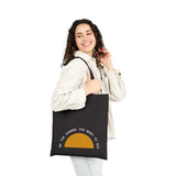 Be the Change Sunrise Canvas Tote Bag