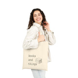 Books and Things Canvas Tote