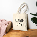 Game Day Canvas Tote Bag
