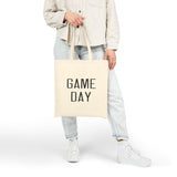 Game Day Canvas Tote Bag