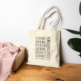 Moral Support Canvas Tote Bag