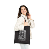 Moral Support Canvas Tote Bag