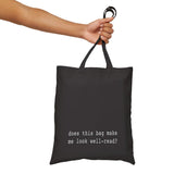 Well-Read Canvas Tote